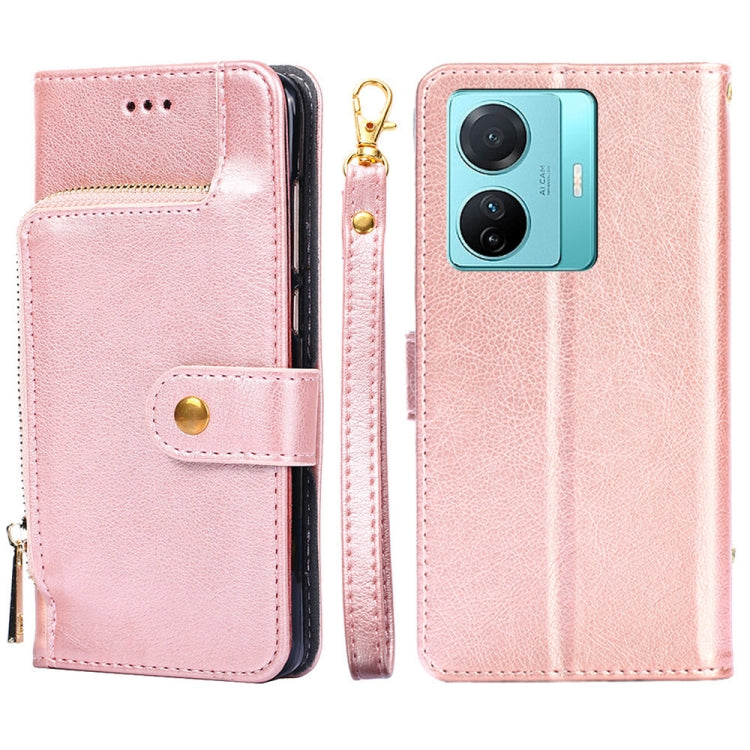 Zipper Bag PU + TPU Horizontal Flip Leather Phone Case, For vivo S10/S10 Pro, For vivo S15 5G, For vivo S15 Pro 5G, For vivo S15e 5G/T1 Snapdragon 778G, For vivo X60 Pro Global Version/X60 Curved Screen, For vivo X70