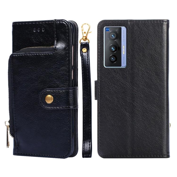 Zipper Bag PU + TPU Horizontal Flip Leather Phone Case, For vivo S10/S10 Pro, For vivo S15 5G, For vivo S15 Pro 5G, For vivo S15e 5G/T1 Snapdragon 778G, For vivo X60 Pro Global Version/X60 Curved Screen, For vivo X70