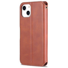 AZNS Calf Texture Flip Leather Phone Case, For iPhone 14, For iPhone 14 Plus, For iPhone 14 Pro, For iPhone 14 Pro Max