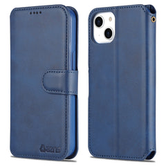 AZNS Calf Texture Flip Leather Phone Case, For iPhone 14, For iPhone 14 Plus, For iPhone 14 Pro, For iPhone 14 Pro Max