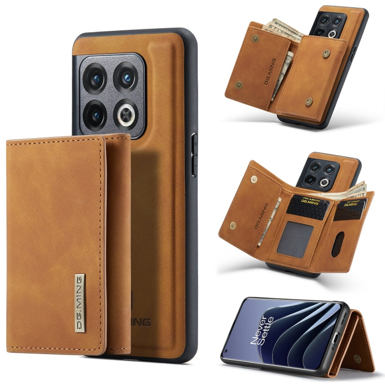 DG.MING M1 Series 3-Fold Multi Card Wallet + Magnetic Phone Case, For OnePlus Ace/10R, For OnePlus 10 Pro, For OnePlus Nord N20 5G, For Google Pixel 7 Pro 5G
