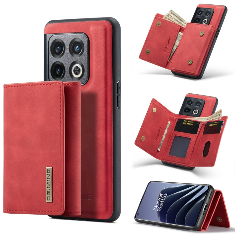 DG.MING M1 Series 3-Fold Multi Card Wallet + Magnetic Phone Case, For OnePlus Ace/10R, For OnePlus 10 Pro, For OnePlus Nord N20 5G, For Google Pixel 7 Pro 5G