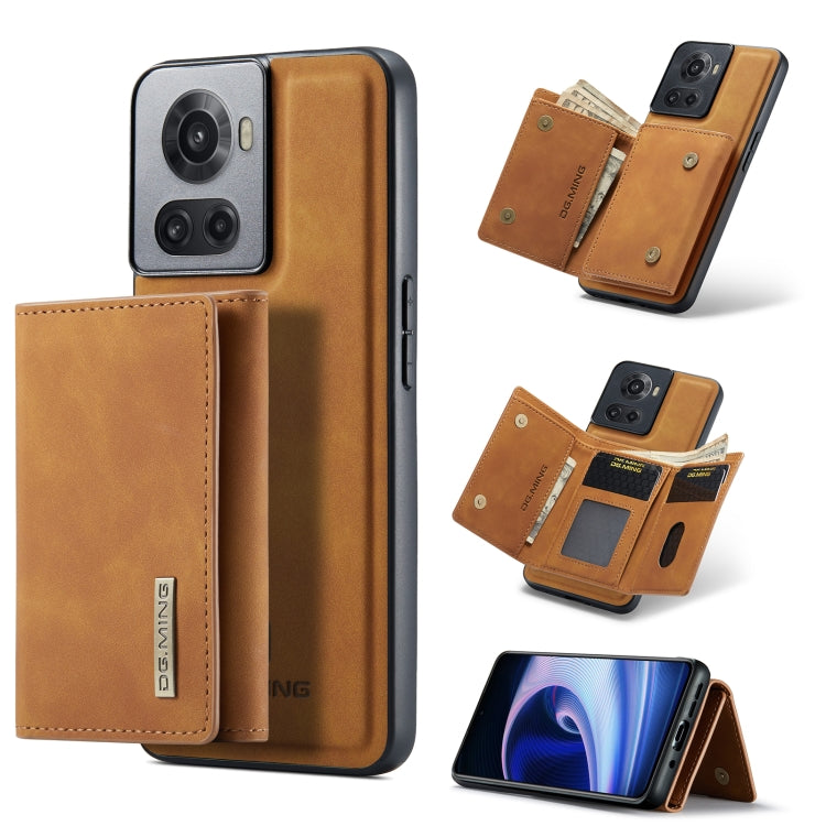 DG.MING M1 Series 3-Fold Multi Card Wallet + Magnetic Phone Case, For OnePlus Ace/10R, For OnePlus 10 Pro, For OnePlus Nord N20 5G, For Google Pixel 7 Pro 5G