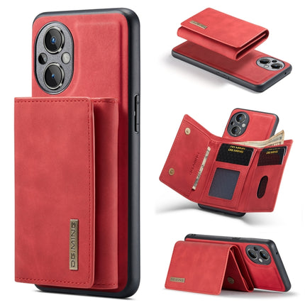 DG.MING M1 Series 3-Fold Multi Card Wallet + Magnetic Phone Case