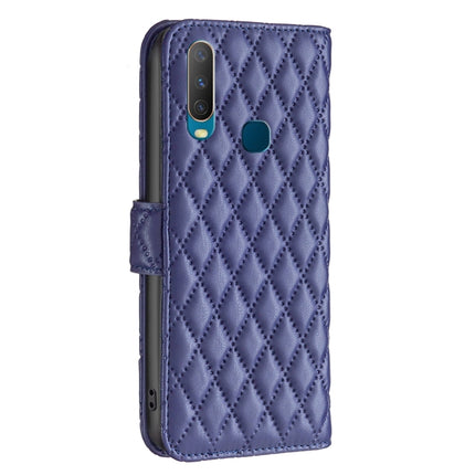 Diamond Lattice Wallet Leather Flip Phone Case, For vivo Y11 / Y15 / Y12 / Y17, For vivo Y15s, For vivo Y20, For vivo Y21 / Y17 / Y21s