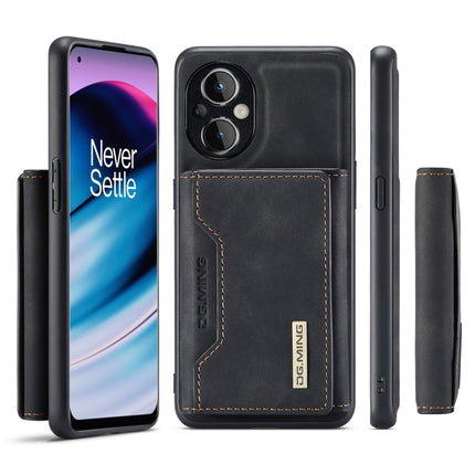 DG.MING M2 Series 3-Fold Multi Card Bag + Magnetic Phone Case, For OnePlus Nord N20 5G