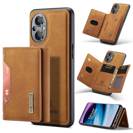 DG.MING M2 Series 3-Fold Multi Card Bag + Magnetic Phone Case, For OnePlus Nord N20 5G
