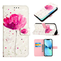 3D Painting Horizontal Flip Leather Phone Case, For iPhone 14, For iPhone 14 Plus, For iPhone 14 Pro, For iPhone 14 Pro Max