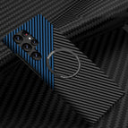 For Samsung Galaxy S22 Ultra 5G / Black Blue