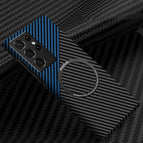 For Samsung Galaxy S21 Ultra 5G / Black Blue