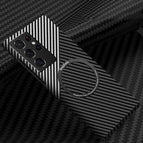 For Samsung Galaxy S21 Ultra 5G / Black Silver