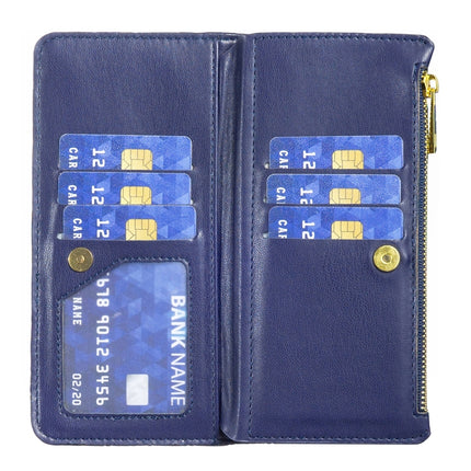 Diamond Lattice Zipper Wallet Leather Flip Phone Case, For vivo Y51 2020 / Y51a / Y51s