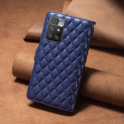 Diamond Lattice Zipper Wallet Leather Flip Phone Case, For Xiaomi Redmi 10/10 2022/Note 11 4G, For Xiaomi Redmi 10C, For Xiaomi Redmi Note 9 Pro Max, For Xiaomi Redmi Note 9 / 10X 4G