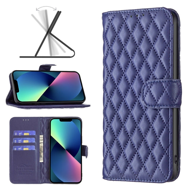 Diamond Lattice Wallet Leather Flip Phone Case, For iPhone 14, For iPhone 14 Pro, For iPhone 14 Pro Max, For iPhone 14 Plus, For iPhone 14 Max