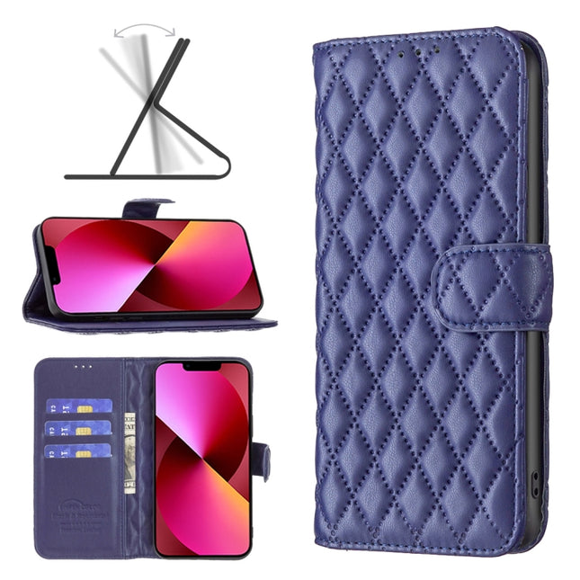 Diamond Lattice Wallet Leather Flip Phone Case, For iPhone 13, For iPhone 13 Pro, For iPhone 13 Pro Max, For iPhone 12 Pro Max