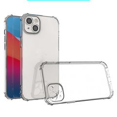 Shockproof Transparent TPU Phone Case, For iPhone 14, For iPhone 14 Plus, For iPhone 14 Pro, For iPhone 14 Pro Max