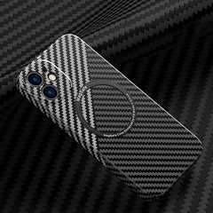 Carbon Fiber Texture MagSafe Magnetic Phone Case, For iPhone 11, For iPhone 11 Pro, For iPhone 11 Pro Max, For iPhone 12