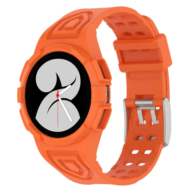 Silicone Integrated Watch Band, For Samsung Galaxy Watch4 44mm