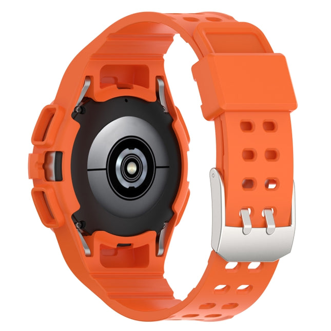 Silicone Integrated Watch Band, For Samsung Galaxy Watch4 44mm