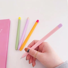 Contrasting Color Silicone Protective Case, For Apple Pencil 2