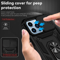 Sliding Camshield Holder Phone Case, For iPhone 14 Pro Max