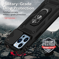 Sliding Camshield Holder Phone Case, For iPhone 14 Pro Max