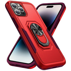 Ring Kickstand Heavy Duty Shockproof Phone Case, For iPhone 14, For iPhone 14 Plus, For iPhone 14 Pro, For iPhone 14 Pro Max