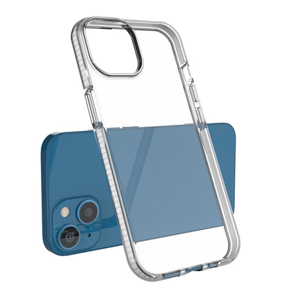 Two-color Transparent TPU Phone Case, For iPhone 14 Plus