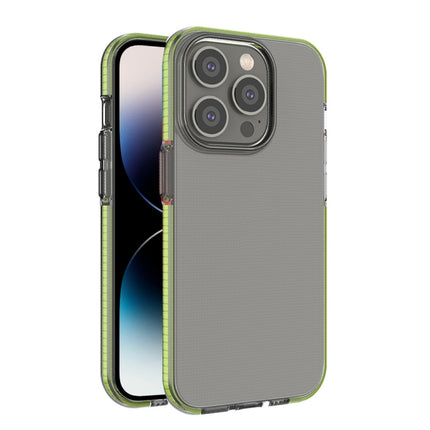 Two-color Transparent TPU Phone Case, For iPhone 14 Pro