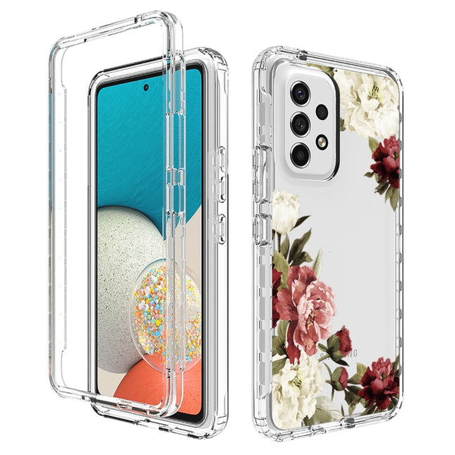 PC + TPU Transparent Painted Phone Case, For Samsung Galaxy A53 5G, For Motorola Moto G Stylus 2021