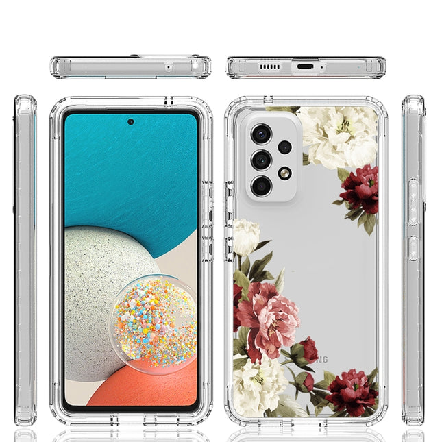 PC + TPU Transparent Painted Phone Case, For Samsung Galaxy A53 5G, For Motorola Moto G Stylus 2021
