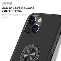 Magnetic Ring Kickstand Shockproof Phone Case, For iPhone 14 Pro Max