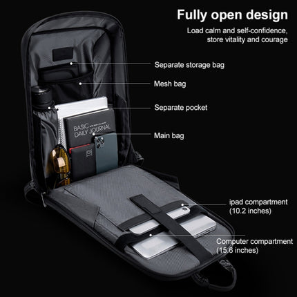 Shock Resistant Hard Shell Backpack Computer Backpack