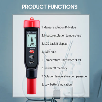 BENETECH GM760 Digital PH Meter Tester