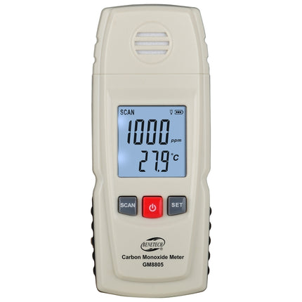 BENETECH GM8805 Portable Digital Carbon Monoxide Meter, Battery Not Included