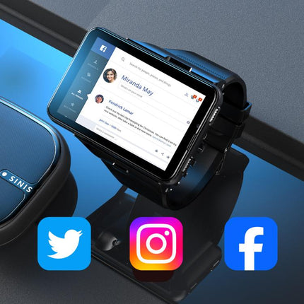 S999 2.88 inch TFT Screen 4G Smart Watch, Android 11 4GB+64GB