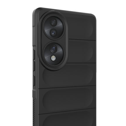Magic Shield TPU + Flannel Phone Case, For Honor 70 5G, For Honor 70 Pro 5G