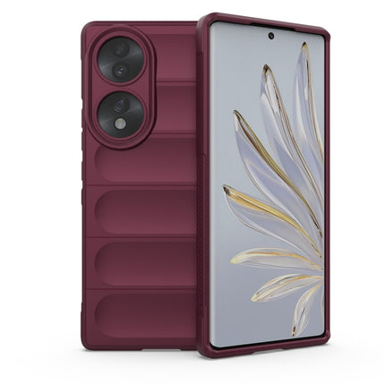 Magic Shield TPU + Flannel Phone Case, For Honor 70 5G, For Honor 70 Pro 5G