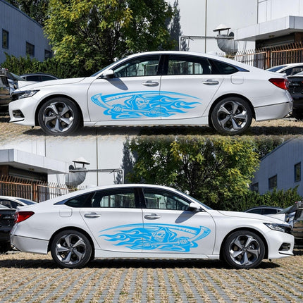 2 PCS/Set D-435 Grim Reaper Pattern Car Modified Decorative Sticker, D-435