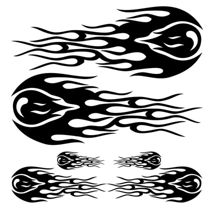 D-451 Car Modified Side Door Front Rear Bumpers Rearview Mirror Decorative Sticker, D-451