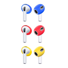 3 Pairs Earphone Silicone Earmuffs, For AirPods 3