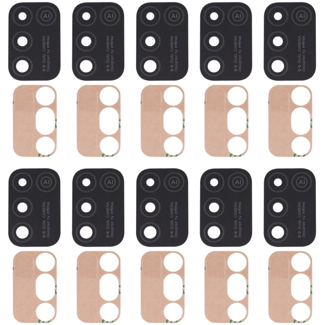 10 PCS Back Camera Lens