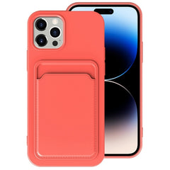 TPU + Flannel Lining Card Slots Phone Case, For iPhone 14 Pro Max, For iPhone 14 Pro, For iPhone 14 Plus