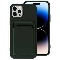 TPU + Flannel Lining Card Slots Phone Case, For iPhone 14 Pro Max, For iPhone 14 Pro, For iPhone 14 Plus