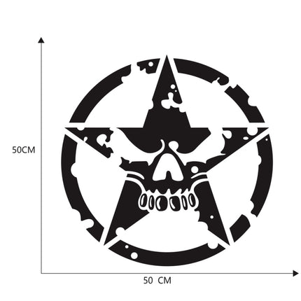 D-520 Star Pattern Car Modified Hood Decorative Sticker, D-520