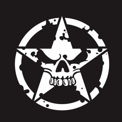 D-520 Star Pattern Car Modified Hood Decorative Sticker, D-520