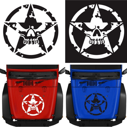 D-520 Star Pattern Car Modified Hood Decorative Sticker, D-520
