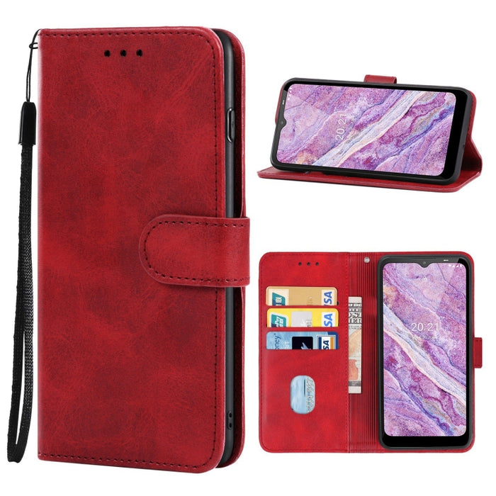 Leather Phone Case, For Nokia C10