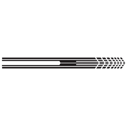 D-730 Stripe Pattern Car Modified Decorative Sticker, D-730