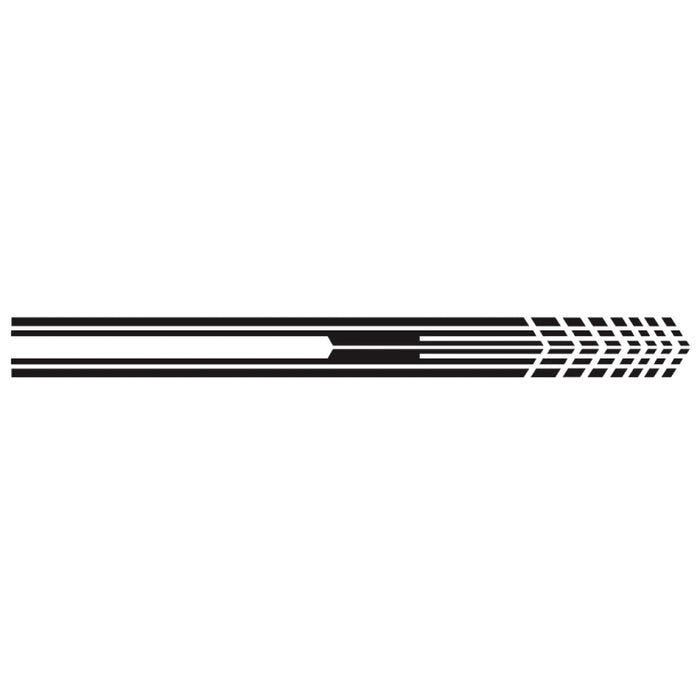 D-730 Stripe Pattern Car Modified Decorative Sticker, D-730